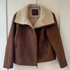 525 America Aviator Jacket in classic brown